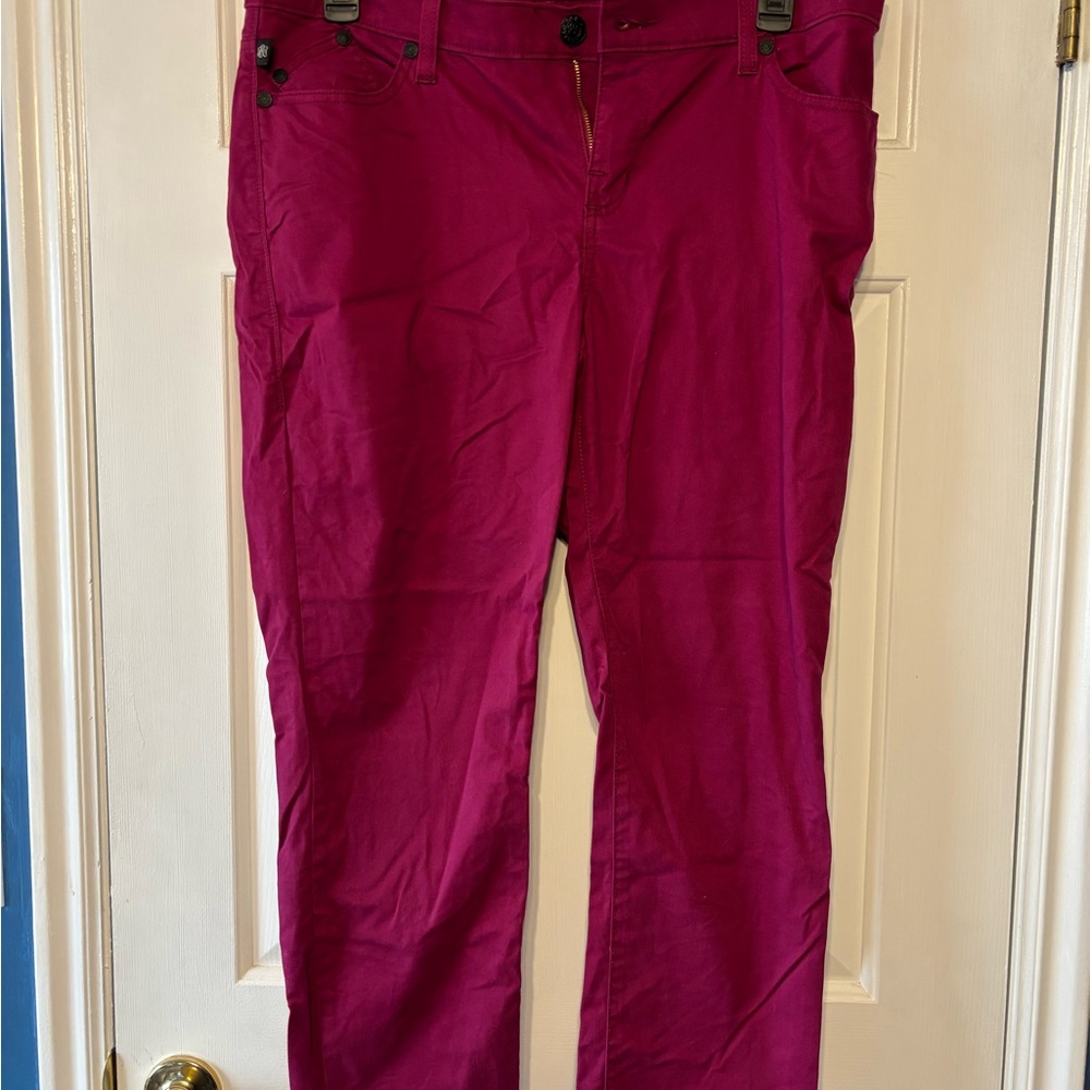 Rock & Republic Vibrant Pink Pants